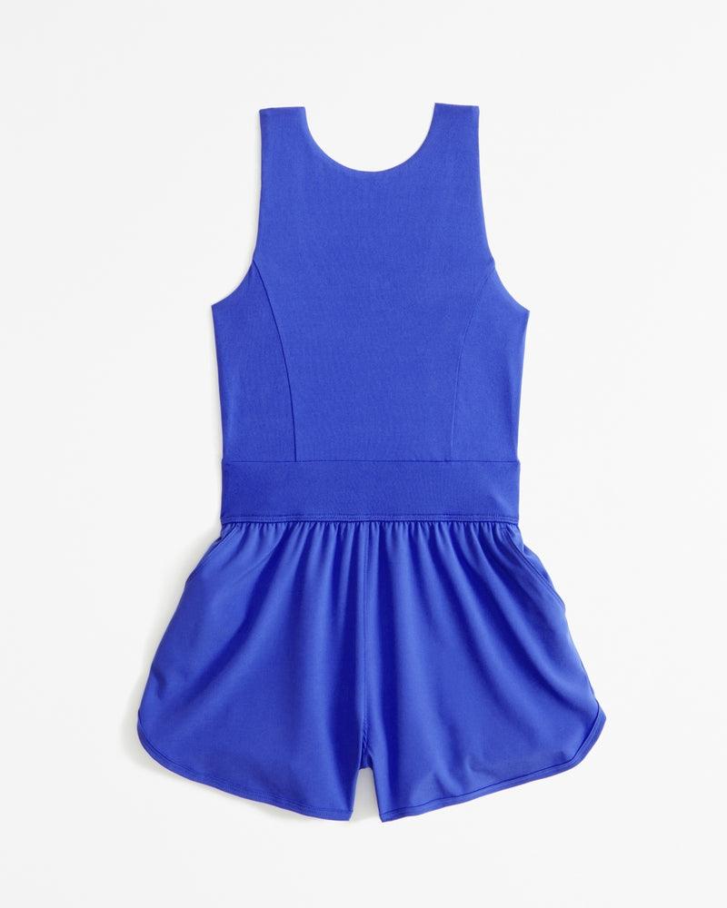 Abercrombie macacão motiontek em tecido misto ypb