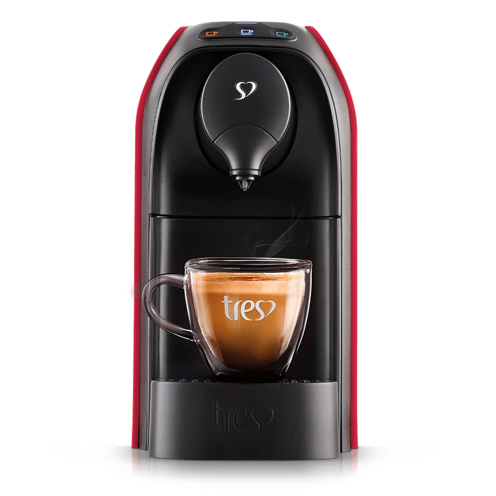 Cafeteira Espresso Passione Vermelha Automática – 3 Corações