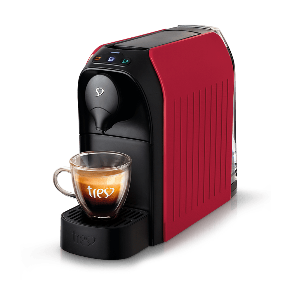 Cafeteira Espresso Passione Vermelha Automática – 3 Corações
