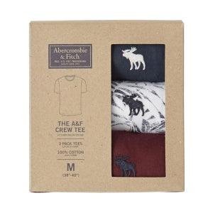 Kit 3 Camisetas Abercrombie