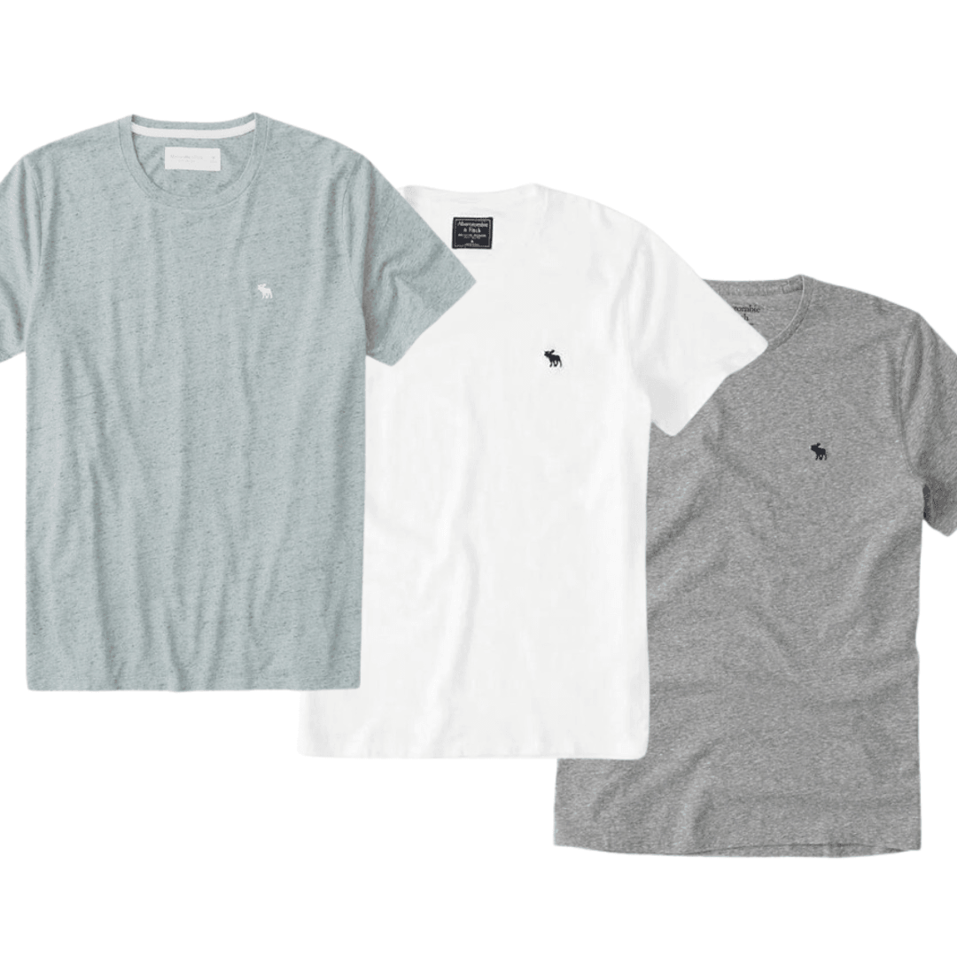 Kit 3 Camisetas Básicas